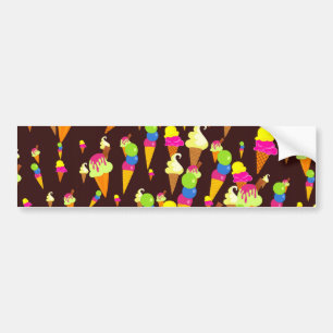 Ice Wallpaper Bumpersticker