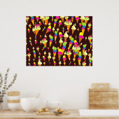 Ice Wallpaper Poster (Keuken)