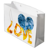 Ice - Warming Love Large Cadeautasje (Achterkant Gekanteld)