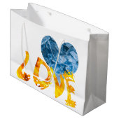 Ice - Warming Love Large Cadeautasje (Voorkant Gekanteld)