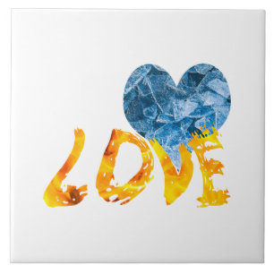 Ice - Warming Love Tegeltje