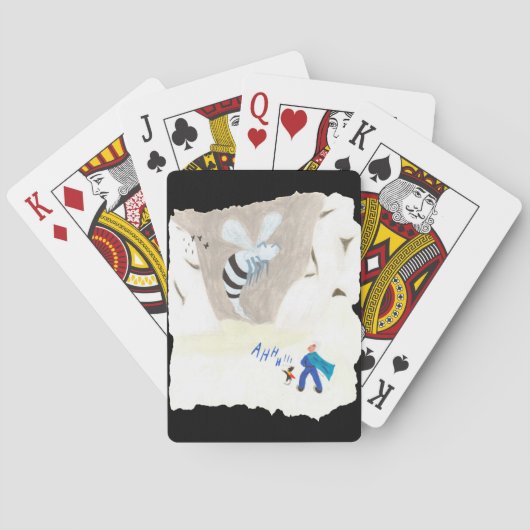 Ice Wasp Mountain Pokerkaarten (Achterkant)