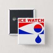 ICE WATCH knop Vierkante Button 5,1 Cm (Voorkant /achterkant)