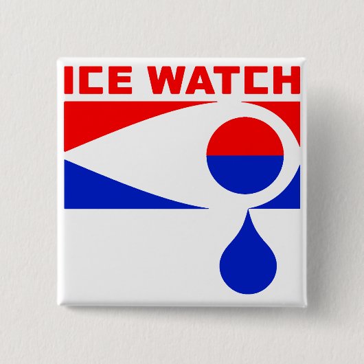 ICE WATCH knop Vierkante Button 5,1 Cm (Voorkant)