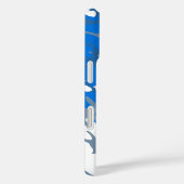 Ice Water Blue Camo Phone Case (Achterkant / Rechts)