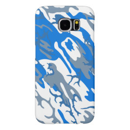 Ice Water Blue Camo Phone Case