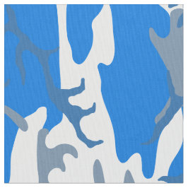 Ice Water Blue Camo Stof