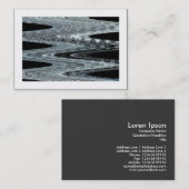 Ice Waves 01 (grensgebied) Visitekaartje (Voorkant / Achterkant)