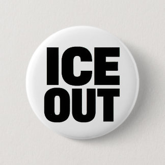 "ICE WEG" protestknop Ronde Button 5,7 Cm