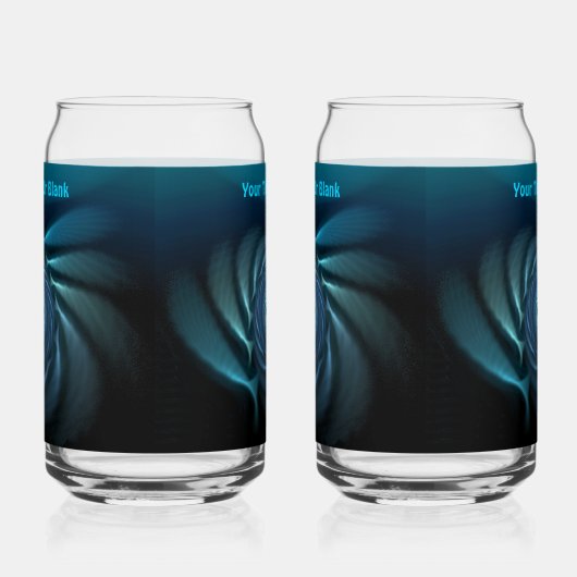 Ice Whales - Alaska Blikvorm Glas (Rechts)