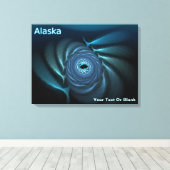 Ice Whales - Alaska Canvas Afdruk (Insitu (Houten vloer))