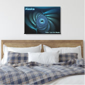 Ice Whales - Alaska Canvas Afdruk (Insitu (Slaapkamer))