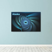 Ice Whales - Alaska Canvas Afdruk (Insitu (Houten vloer))