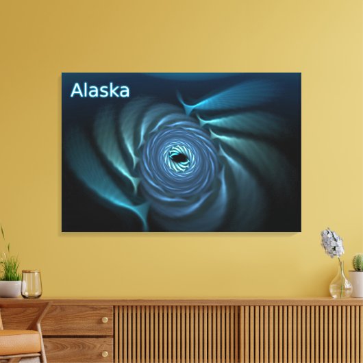 Ice Whales - Alaska Canvas Afdruk (Insitu (Woonkamer))