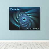 Ice Whales - Canada Canvas Afdruk (Insitu (Houten vloer))