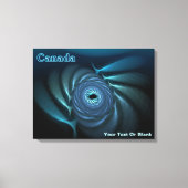 Ice Whales - Canada Canvas Afdruk (Voorkant)