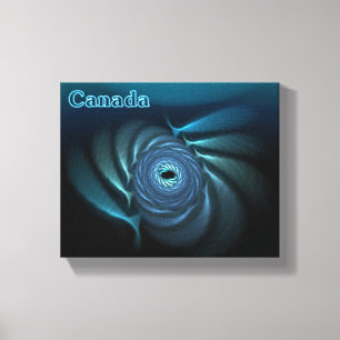 Ice Whales - Canada Canvas Afdruk