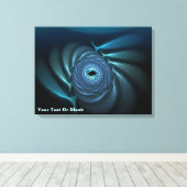 Ice Whales Canvas Afdruk (Insitu (Houten vloer))