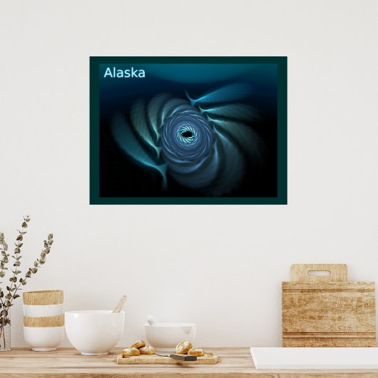 Ice Whales Poster (Keuken)