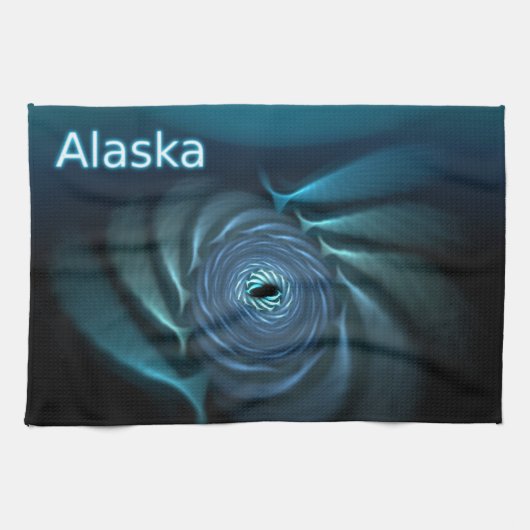 Ice Whales Theedoek (Horizontaal)