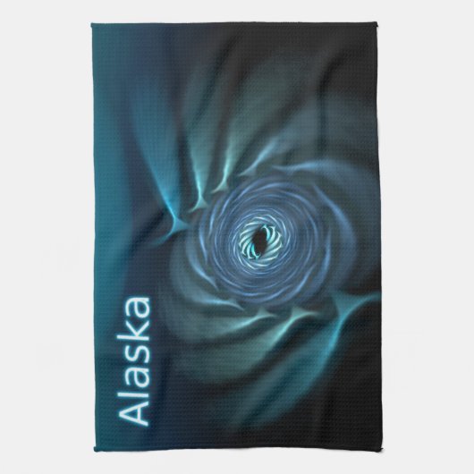 Ice Whales Theedoek (Verticaal)