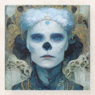 Ice Witch 3 Fantasy Sci-Fi Glazen Onderzetter