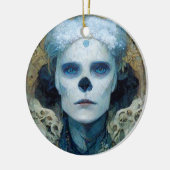 Ice Witch 3 Fantasy Sci-Fi Keramisch Ornament (Links)