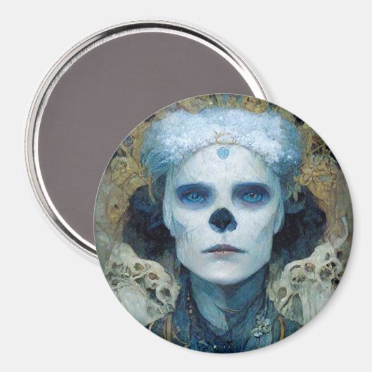 Ice Witch 3 Fantasy Sci-Fi Magneet (Voorkant / Achterkant)