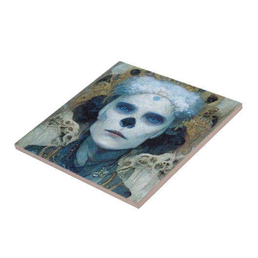 Ice Witch 3 Fantasy Sci-Fi Tegeltje (Zijkant)