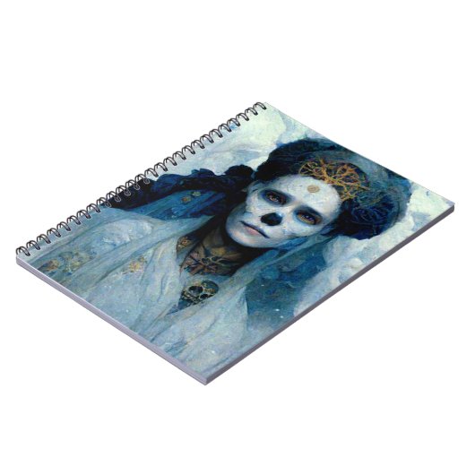 Ice Witch 4 Fantasy Sci-Fi Notitieboek (Linkerzijde)