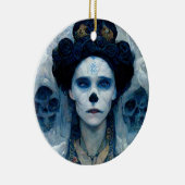 Ice Witch 5 Fantasy Sci-Fi Keramisch Ornament (Rechts)