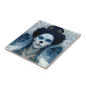 Ice Witch 5 Fantasy Sci-Fi Tegeltje (Zijkant)