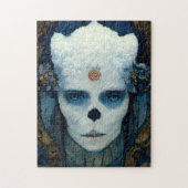 Ice Witch Fantasy Sci-Fi Art Legpuzzel (Verticaal)