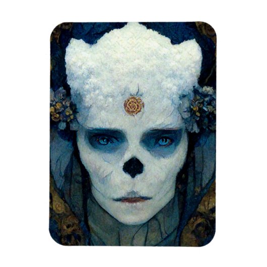 Ice Witch Fantasy Sci-Fi Art Magneet (Verticaal)
