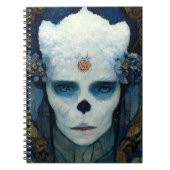 Ice Witch Fantasy Sci-Fi Art Notitieboek (Voorkant)