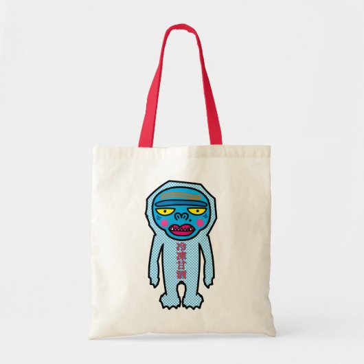ice Yeti Tote Bag (Voorkant)