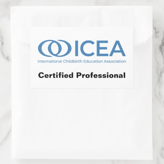ICEA Certified Professional Stickers (Tas)