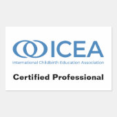 ICEA Certified Professional Stickers (Voorkant)