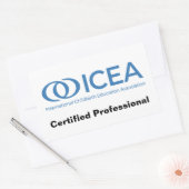 ICEA Certified Professional Stickers (Envelop)