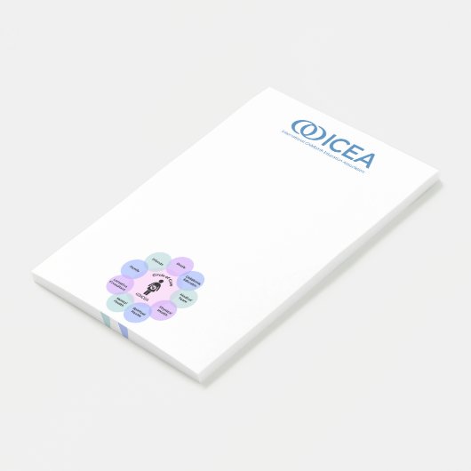 ICEA Circle Care Note Pad (Schuin)