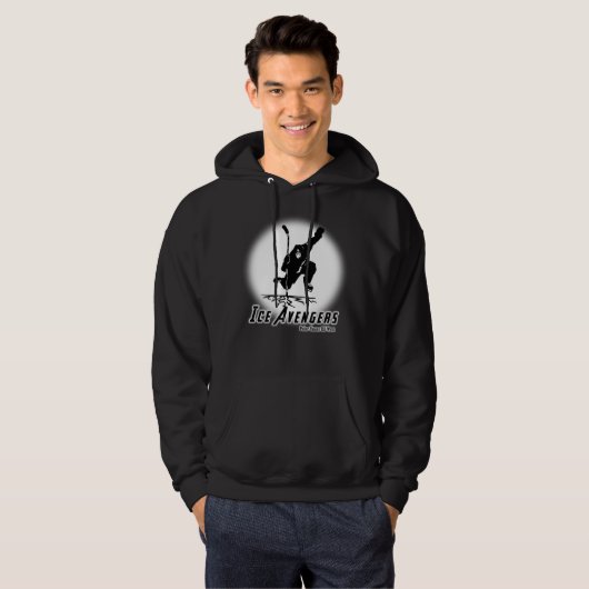 IceAvengers 8U West Adult Hoodie (Voorkant volledig)