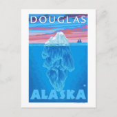 Iceberg Cross Section - Douglas, Alaska Briefkaart (Voorkant)