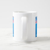 Iceberg Cross Section - Petersburg, Alaska Grote Koffiekop (Achterkant)