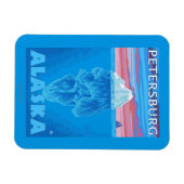 Iceberg Cross Section - Petersburg, Alaska Magneet (Horizontaal)