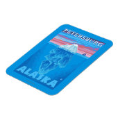 Iceberg Cross Section - Petersburg, Alaska Magneet (Linkerzijde)