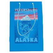 Iceberg Cross Section - Petersburg, Alaska Medium Cadeauzakje (Voorkant)