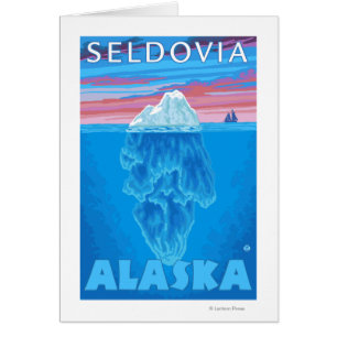 Iceberg Cross Section - Seldovia, Alaska