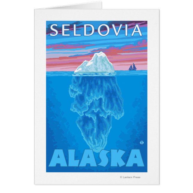 Iceberg Cross Section - Seldovia, Alaska (Voorkant)