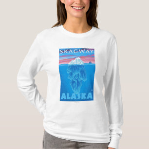 Iceberg Cross Section - Skagway, Alaska T-shirt