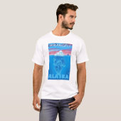 Iceberg Cross Section - Wrangell, Alaska T-shirt (Voorkant volledig)